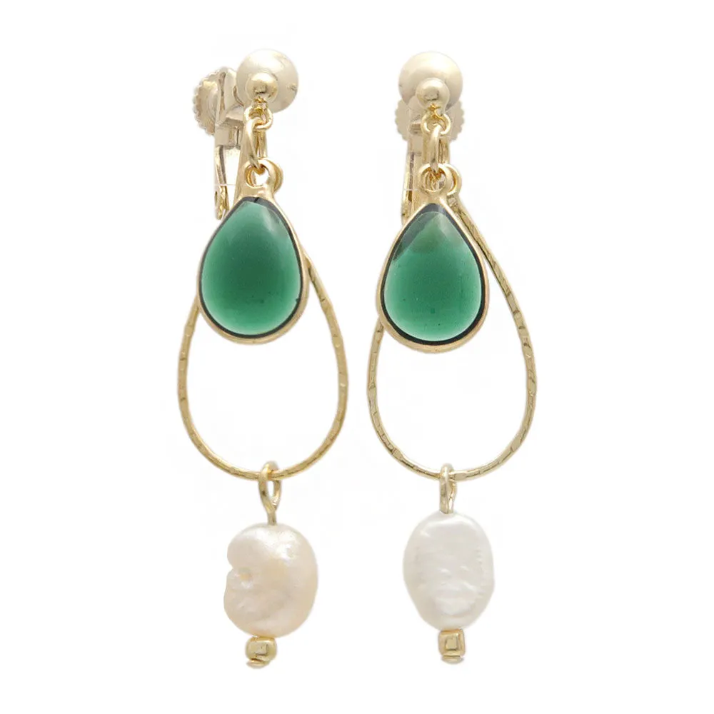 Freshwater Pearl Multi Drop Clip Ons