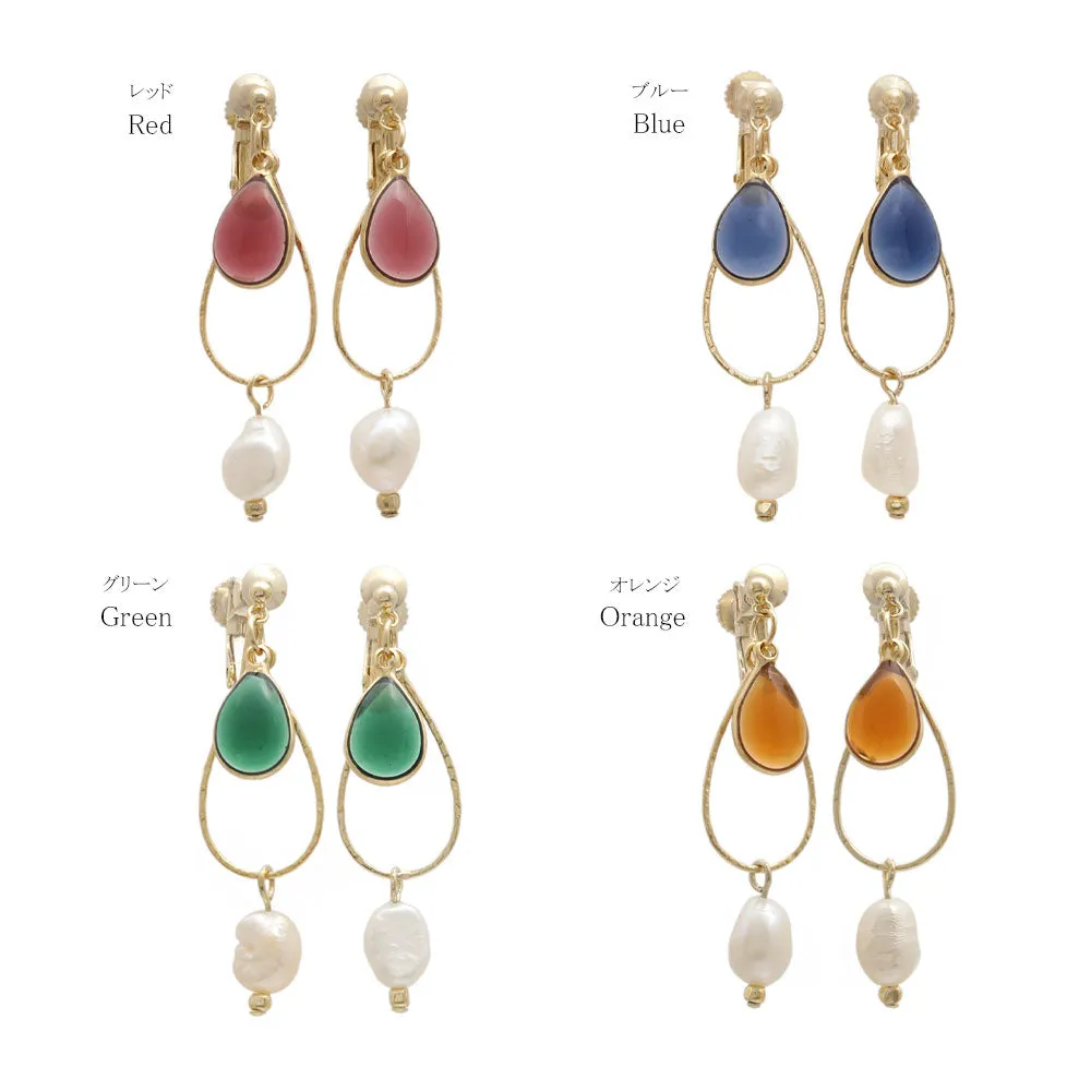 Freshwater Pearl Multi Drop Clip Ons