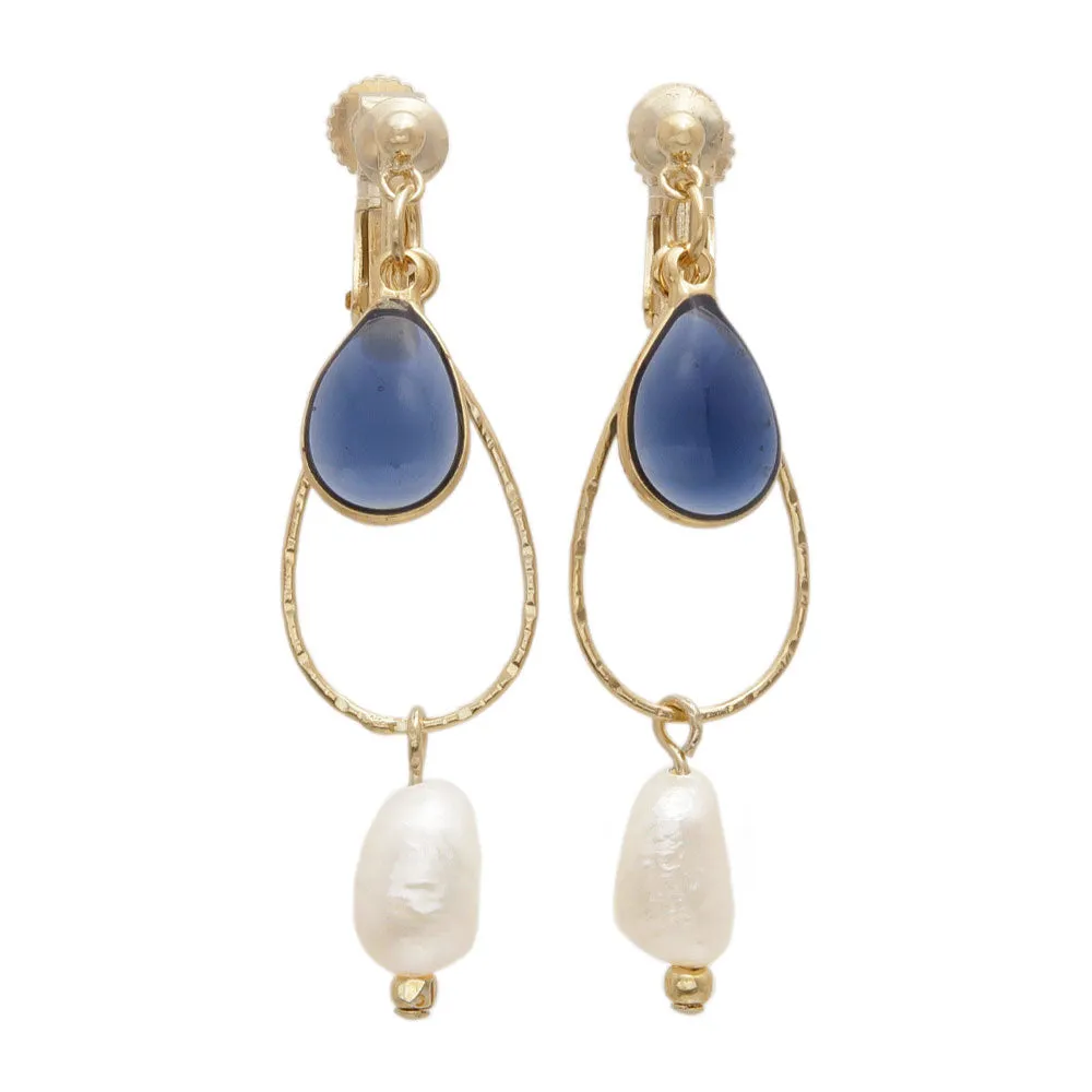 Freshwater Pearl Multi Drop Clip Ons