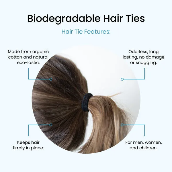 FTO Plastic-Free Hair Ties Pack