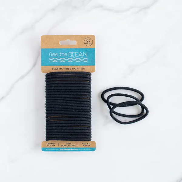 FTO Plastic-Free Hair Ties Pack