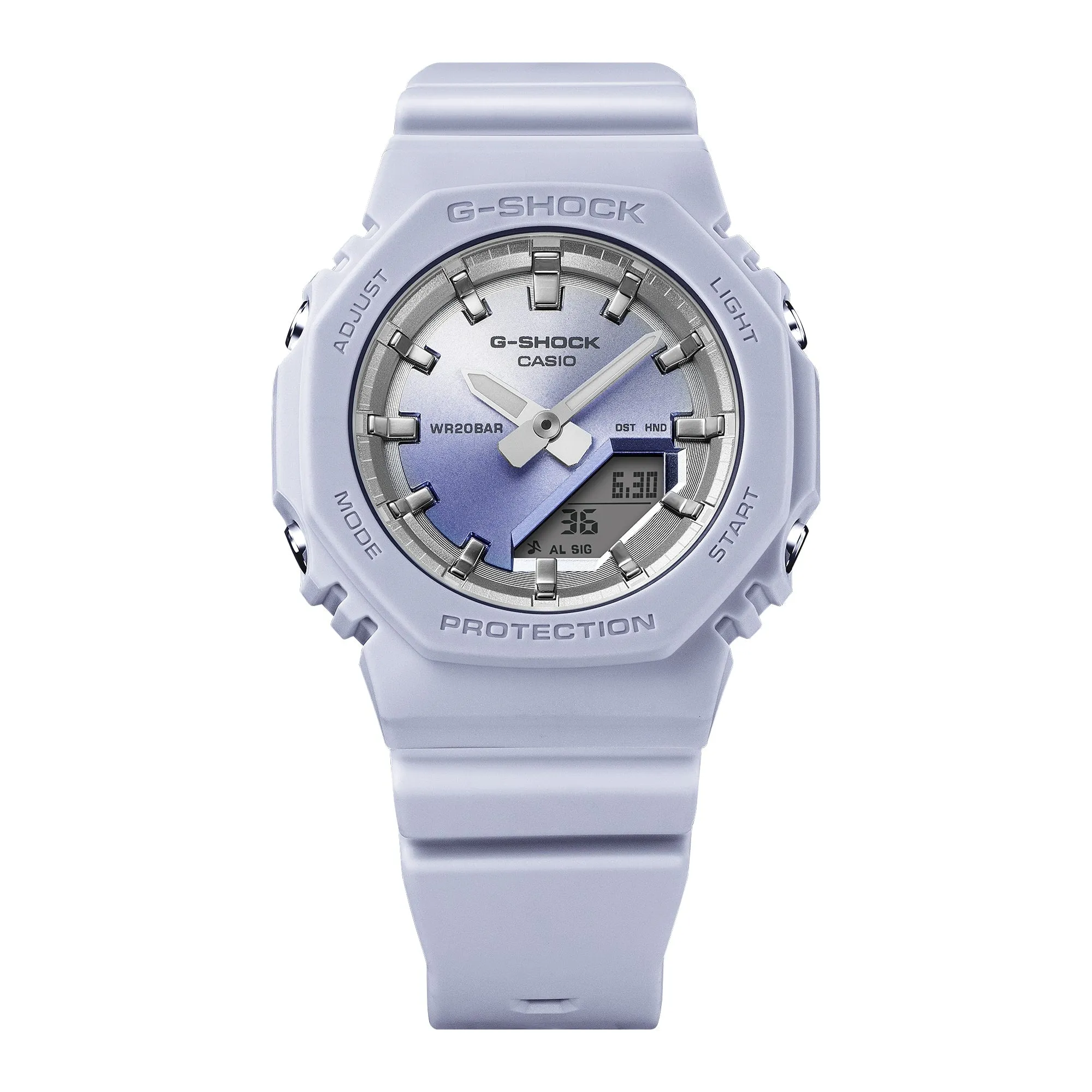 G-Shock Analog Digital White Resin Band Watch GMAP2100SG-2A