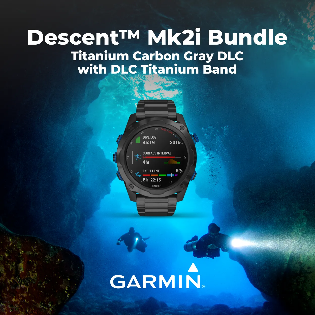 Garmin Descent Mk2i Descent T1 Bundle with Dive Computer