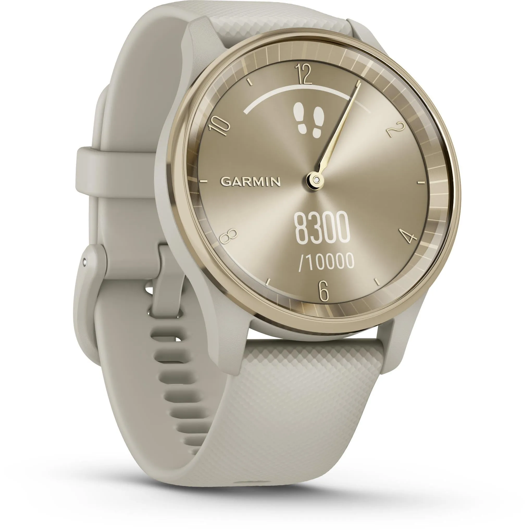 Garmin Vivomove Trend Smart Watch (Cream Gold)