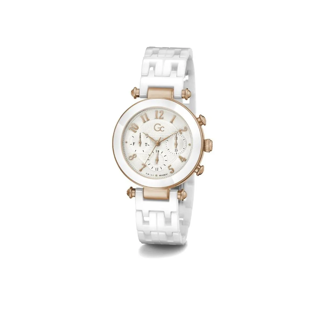 GC Women Silver Dial 36.5 mm Analog Watch- Y65001L1MF