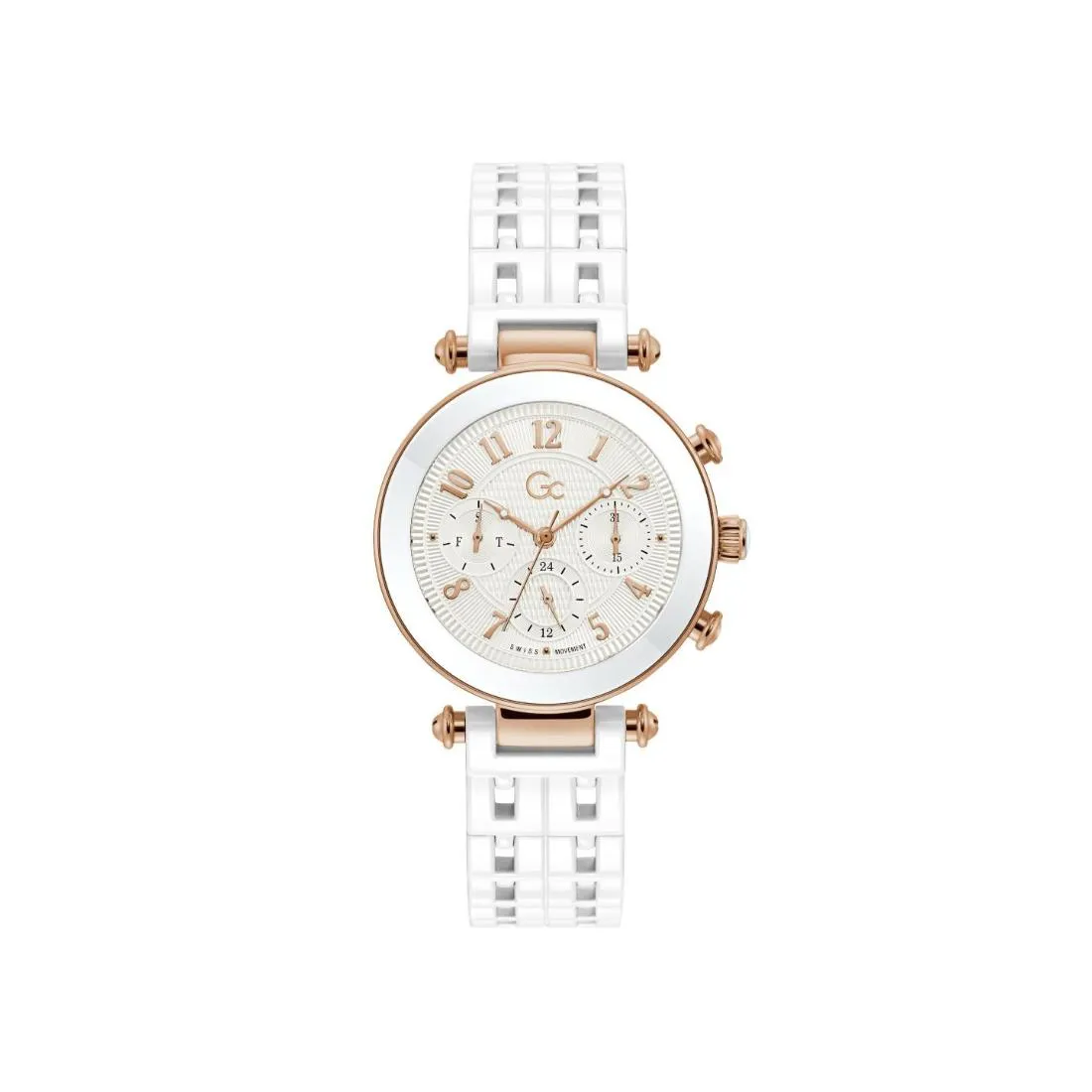 GC Women Silver Dial 36.5 mm Analog Watch- Y65001L1MF