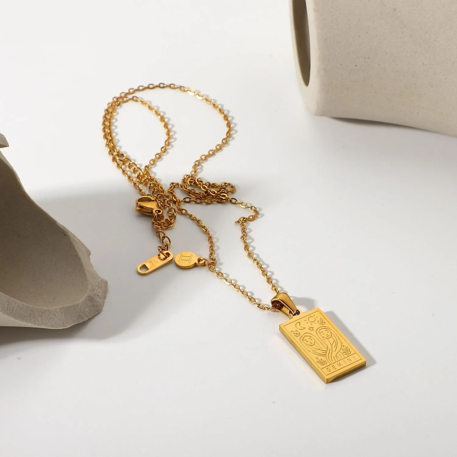 Gemini Pendant Necklace