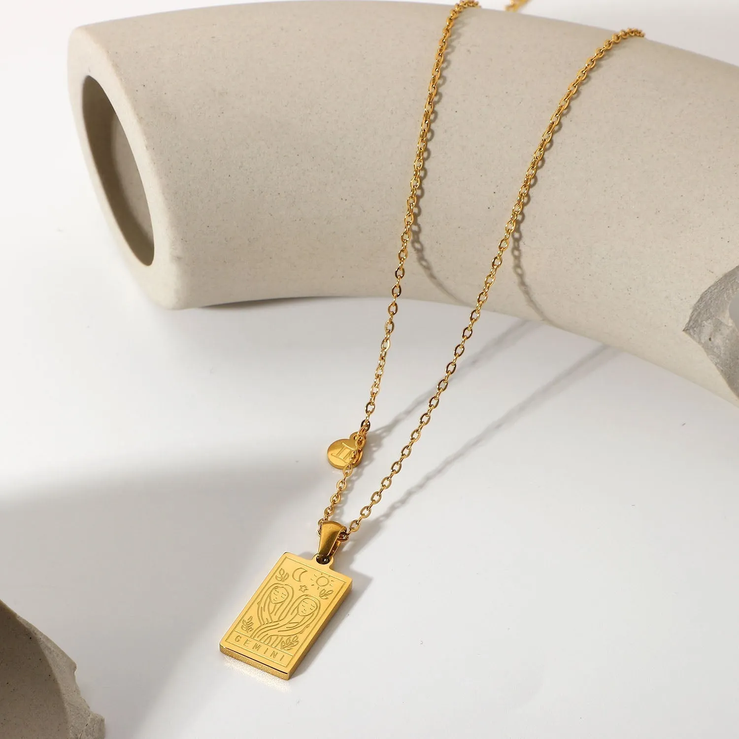Gemini Pendant Necklace
