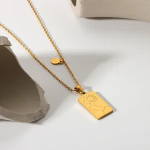 Gemini Pendant Necklace