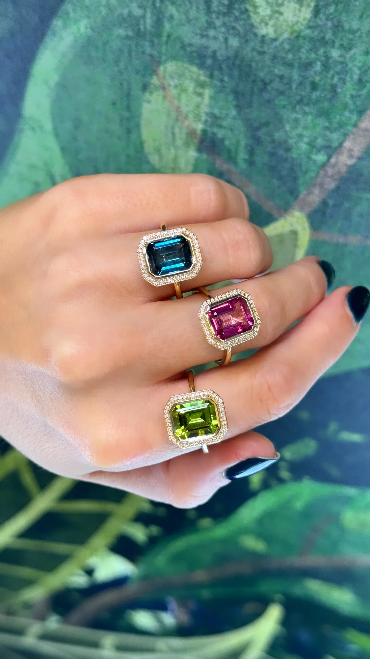 Gemstone Cocktail Ring