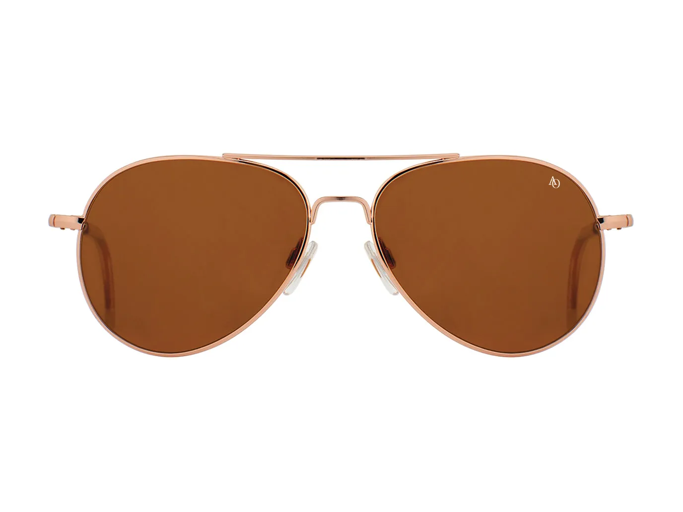 General Rose Gold Brown Glass Lens