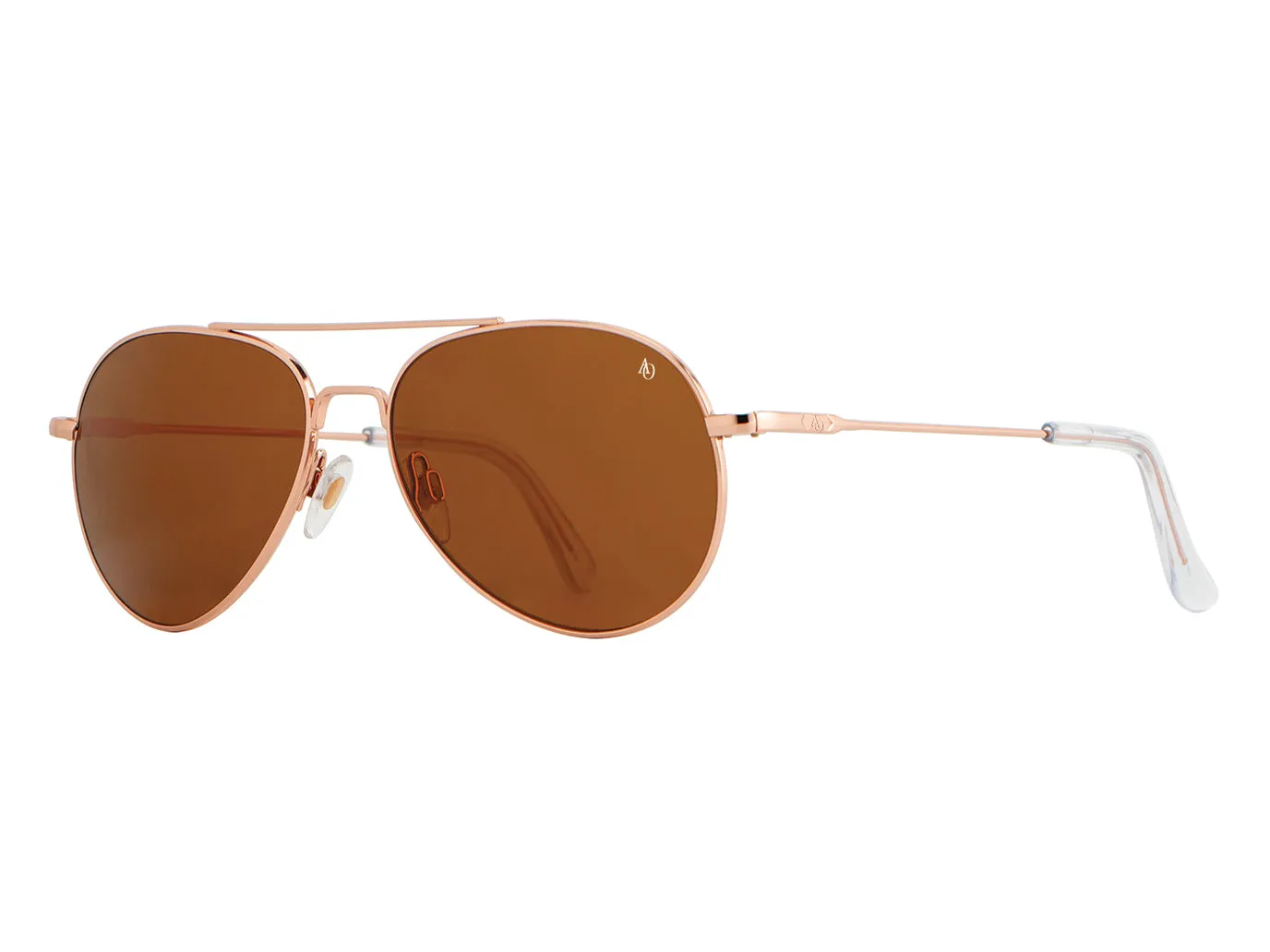 General Rose Gold Brown Glass Lens