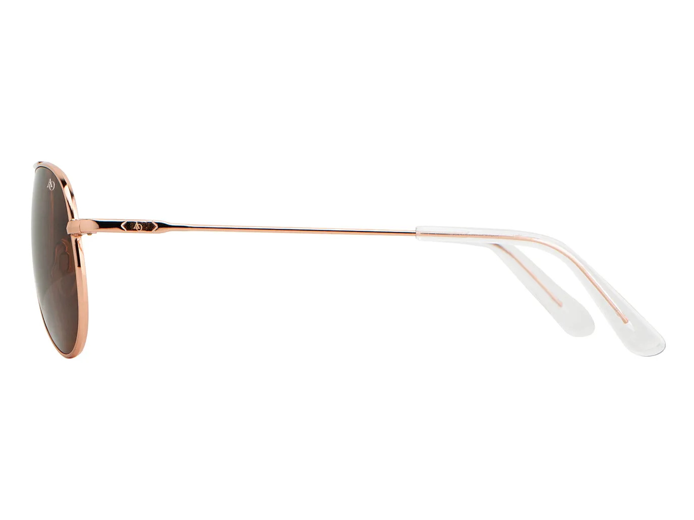 General Rose Gold Brown Glass Lens