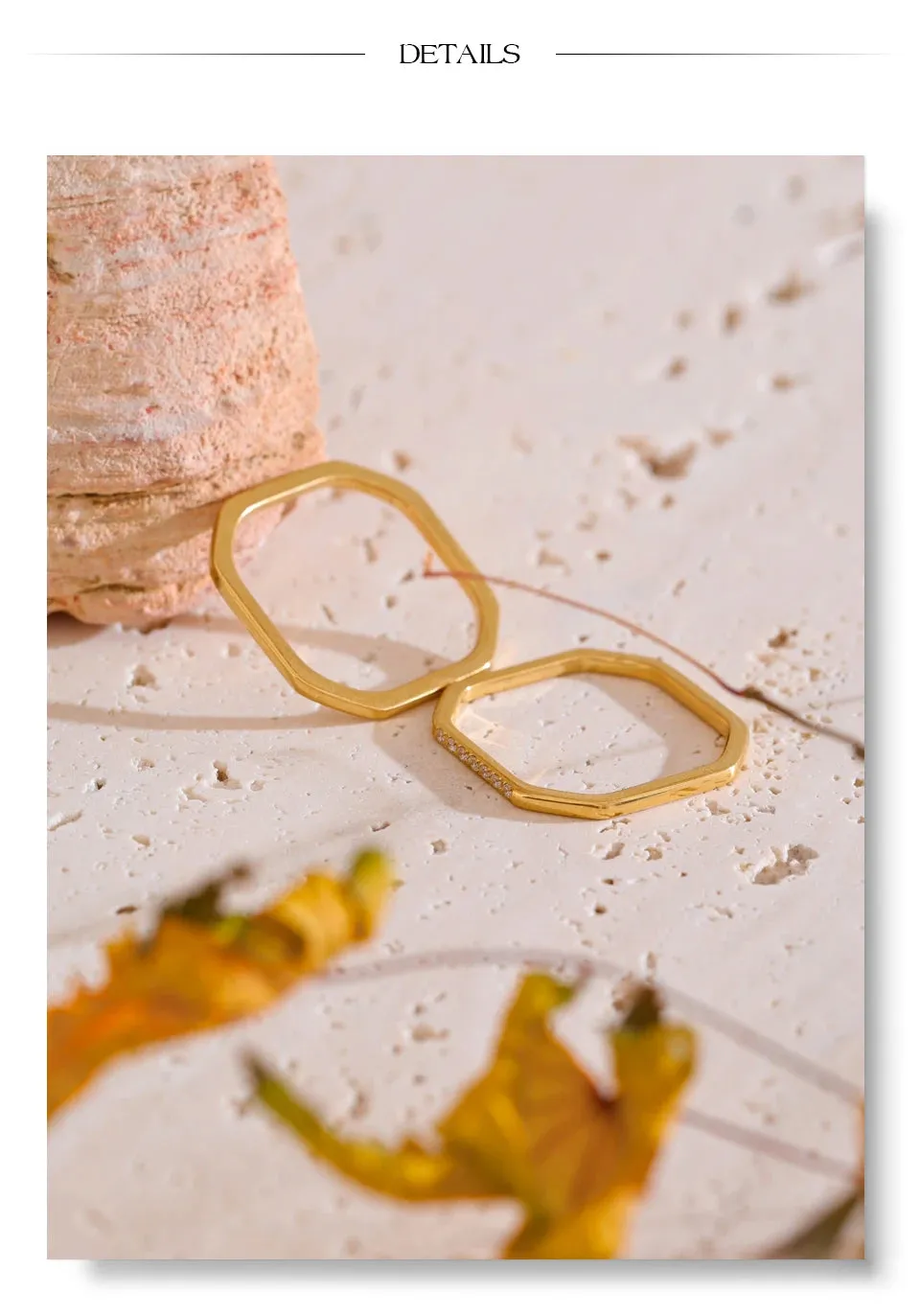 Geometric Stackable Rings