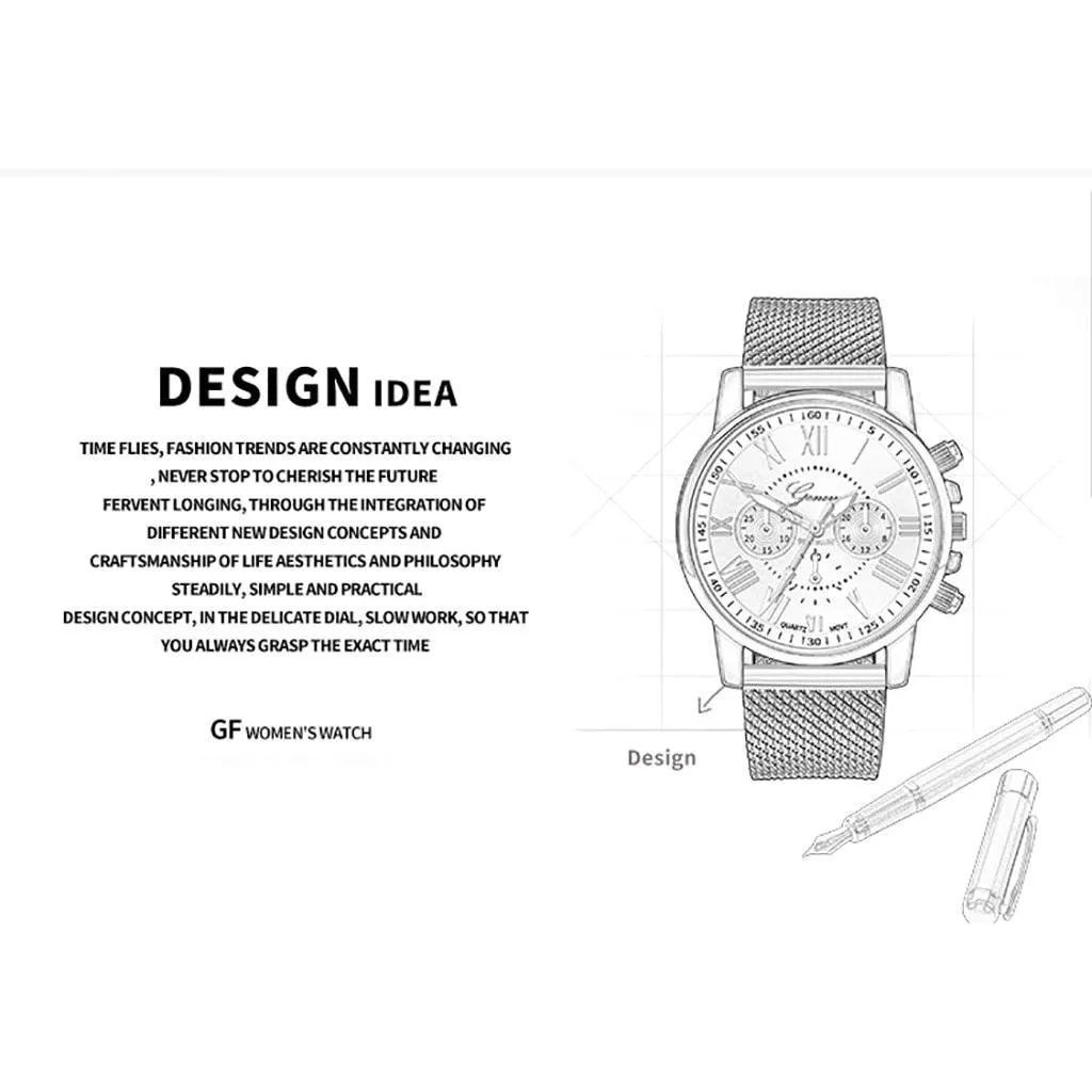 GF Luxury Quartz Watch