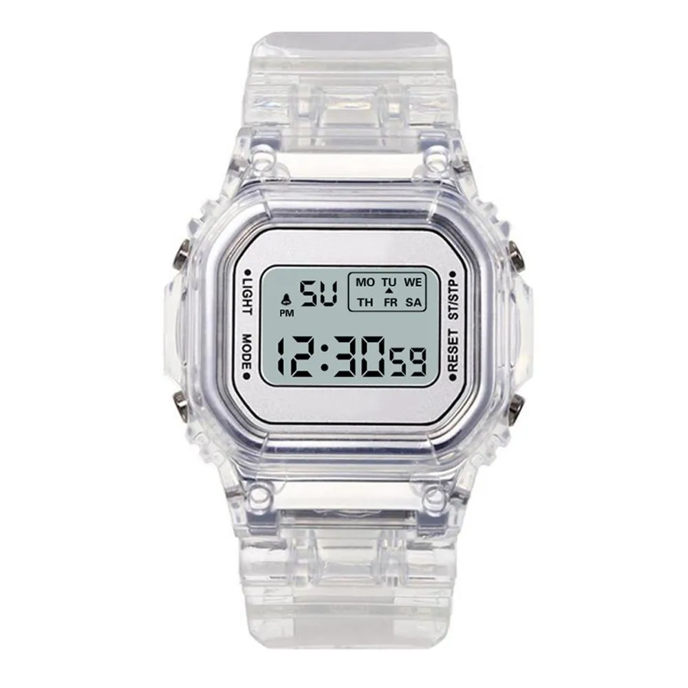 Gold Digital Sport Watch for Men & Women