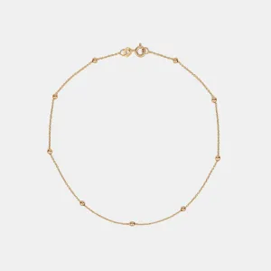 Gold Station Anklet