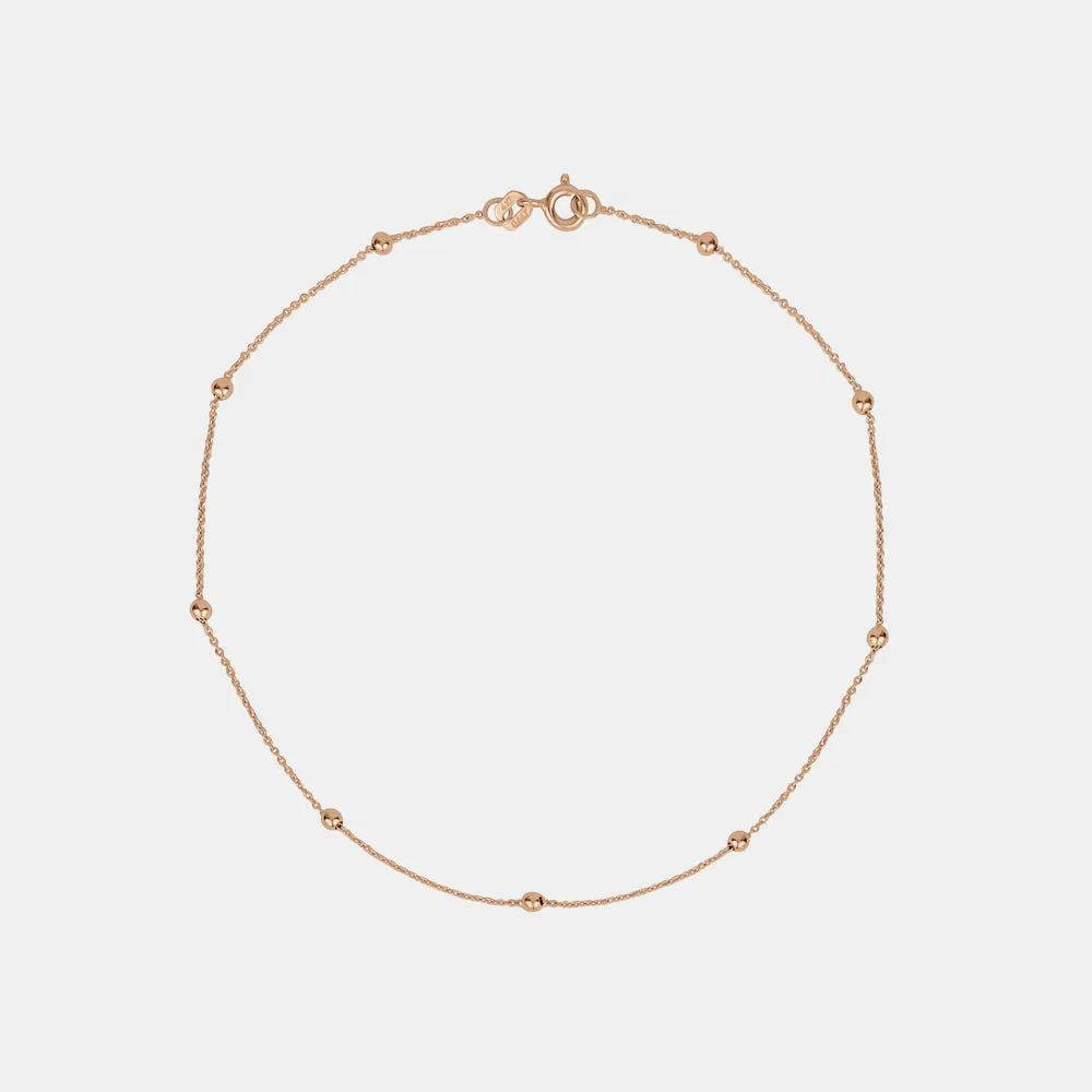 Gold Station Anklet