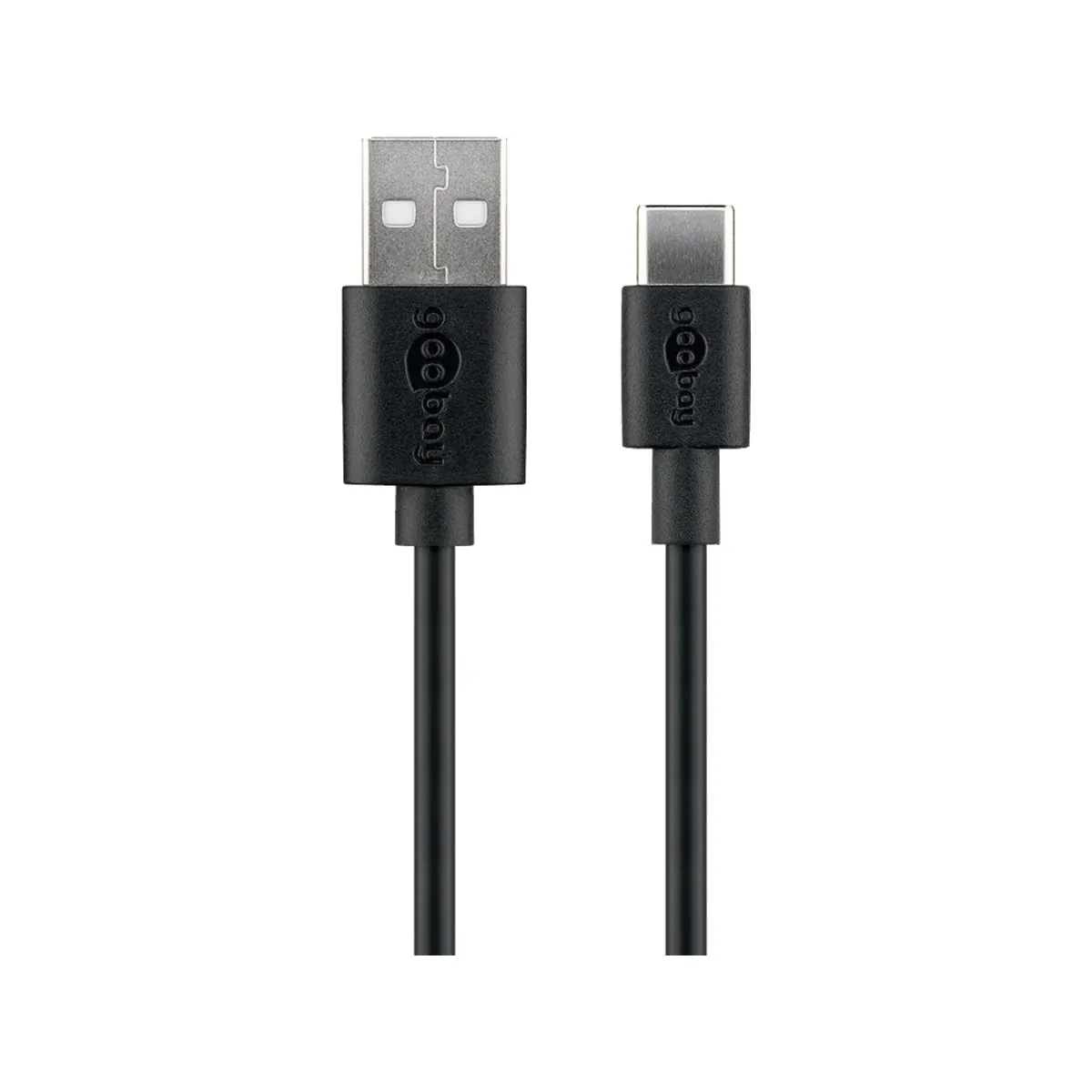 Goobay Charging and Sync Cable USB-A > USB-C™ 0.5M (Black)
