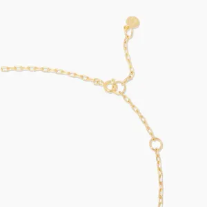 Gorjana Sunset Etched Necklace