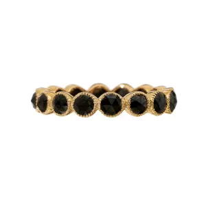 Grace Black Rose Cut Diamond Band