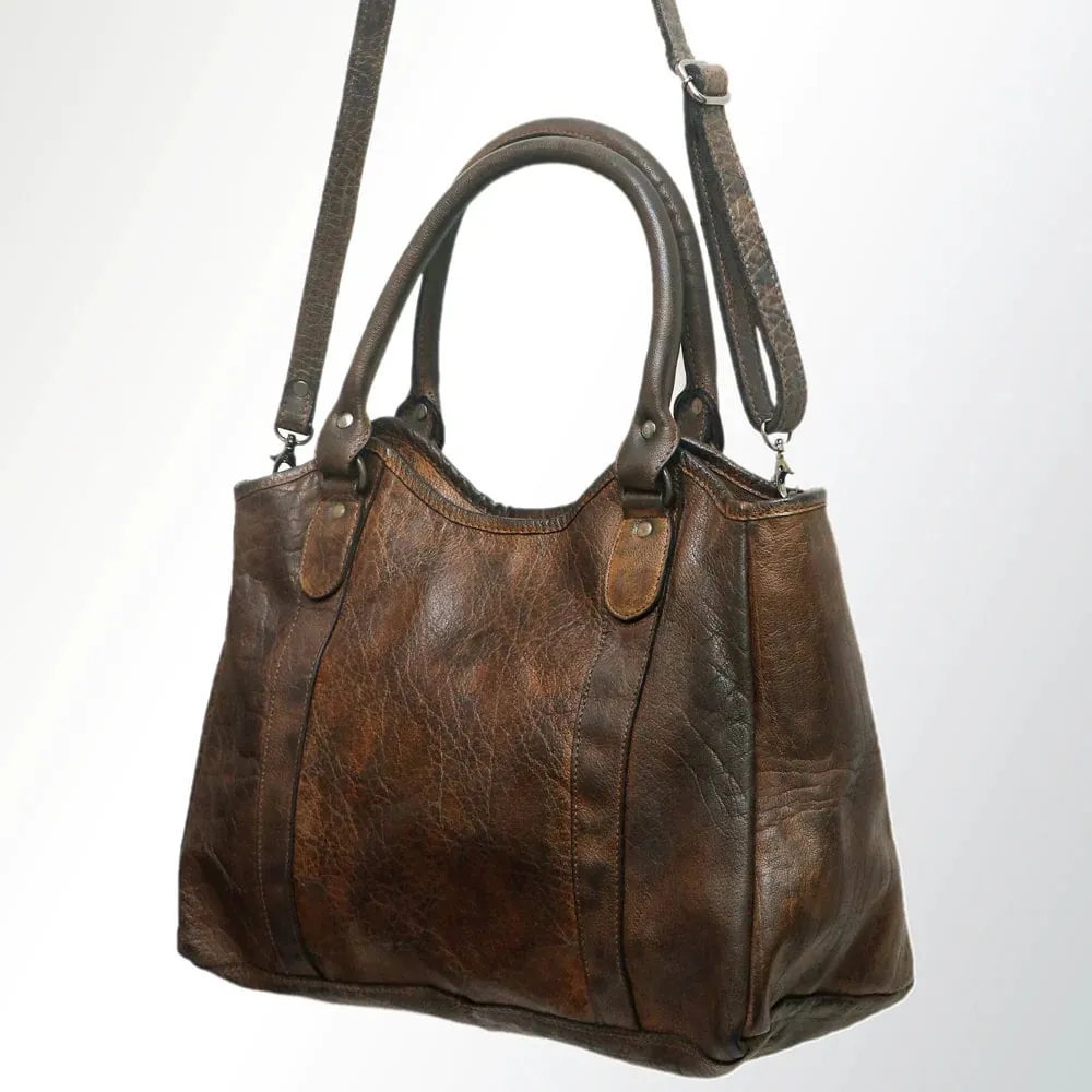 Grand Terrace Vintage Leather Crossbody Purse