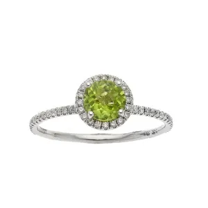 Green Amethyst Ring