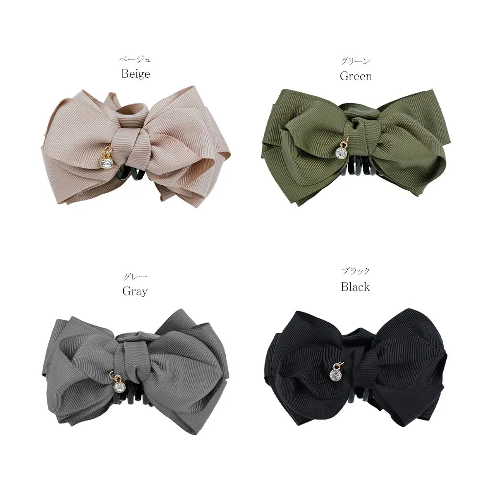 Grosgrain Bow Hair Clip