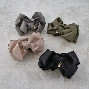 Grosgrain Bow Hair Clip