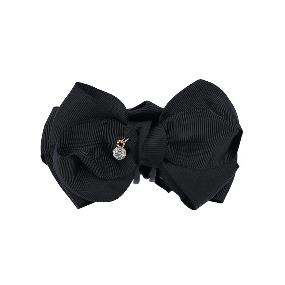 Grosgrain Bow Hair Clip