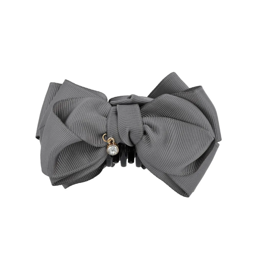 Grosgrain Bow Hair Clip