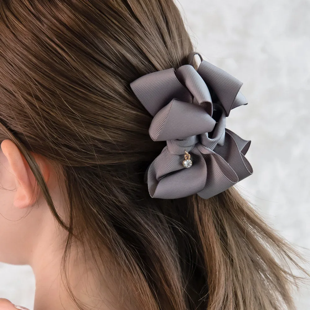 Grosgrain Bow Hair Clip