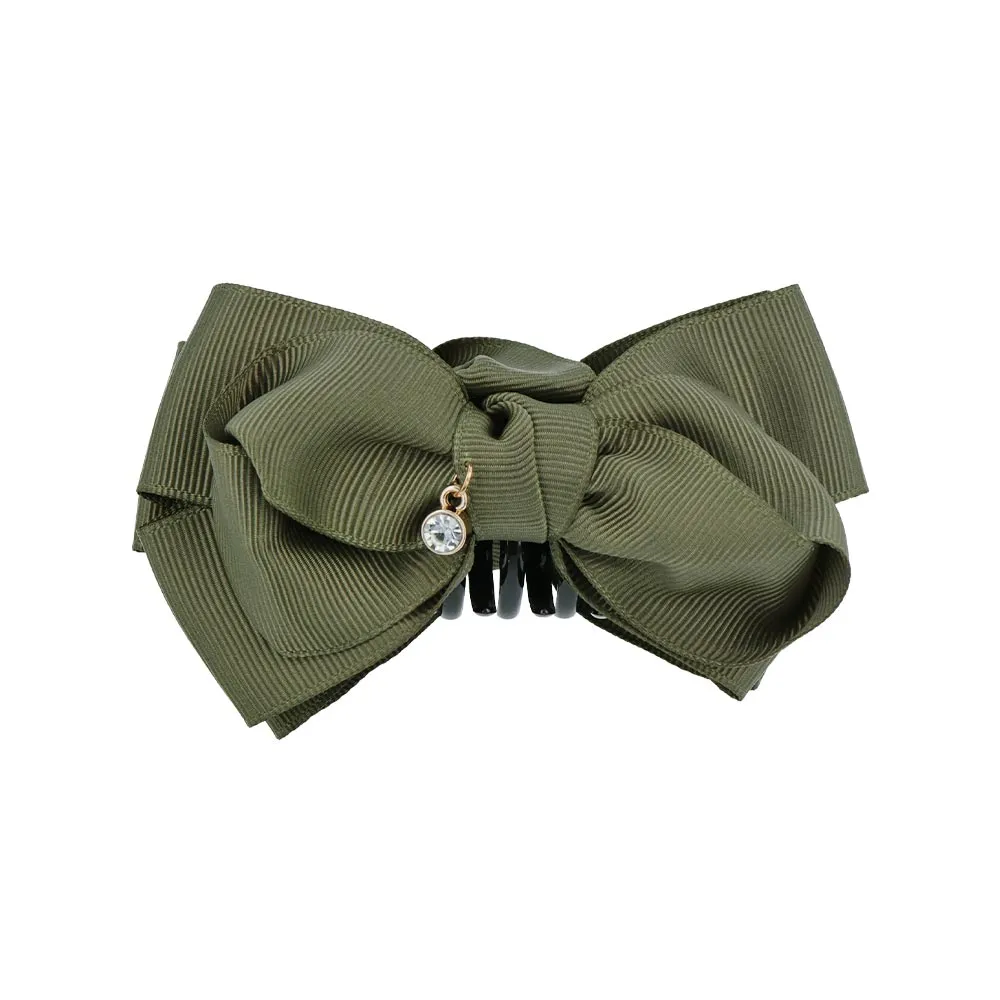Grosgrain Bow Hair Clip