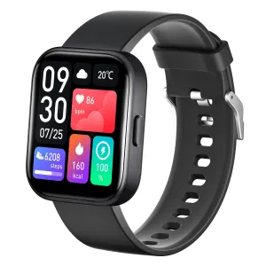 GTS6 Smartwatch for Android and IOS, 2" HD Touch Screen, Built-in Bluetooth, GPS & Alexa Technology, IP67 Waterproof, Health & Fitness Tracker - 100 Sport Modes & 5 Color Smartwatch