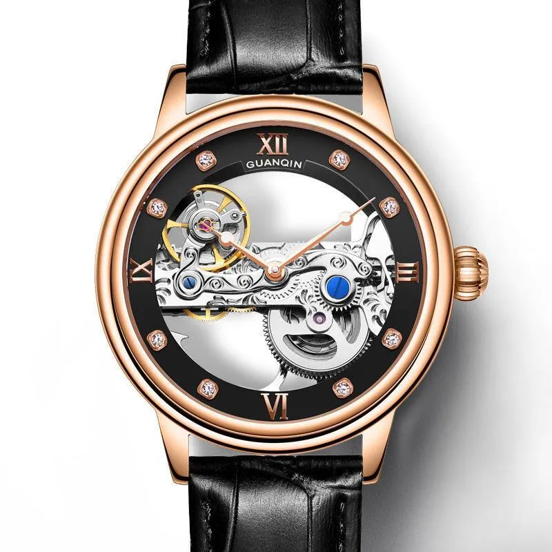 GuanQin Male Automatic Mechanical Watch - Classic Design & Precision