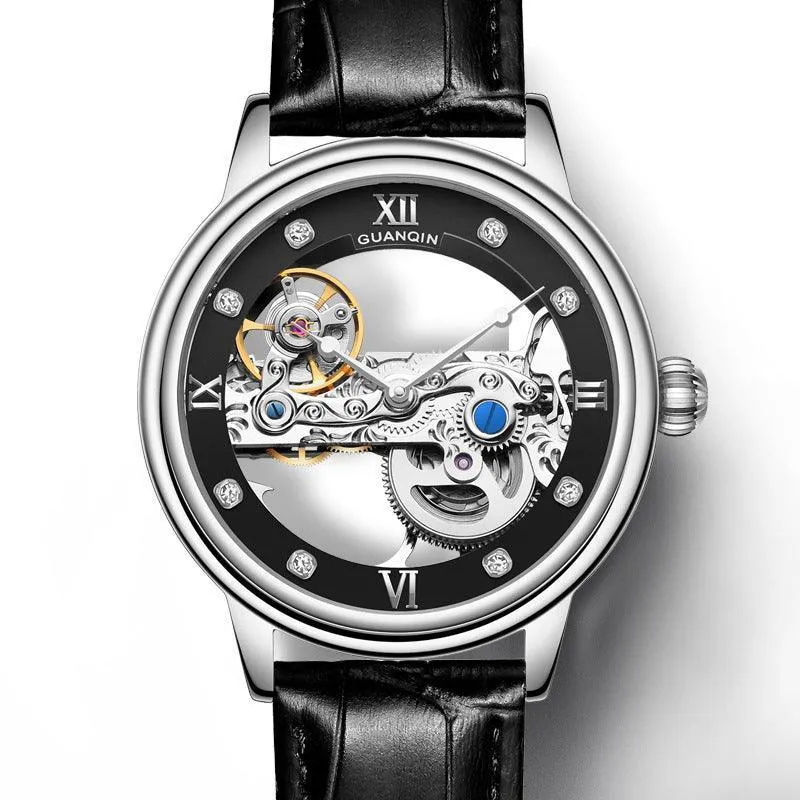 GuanQin Male Automatic Mechanical Watch - Classic Design & Precision