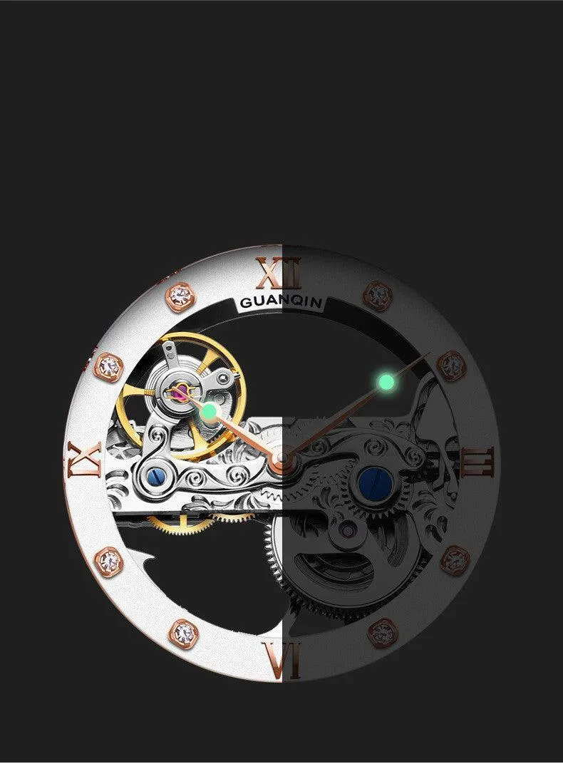GuanQin Male Automatic Mechanical Watch - Classic Design & Precision
