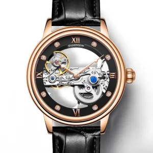 GuanQin Male Automatic Mechanical Watch - Classic Design & Precision