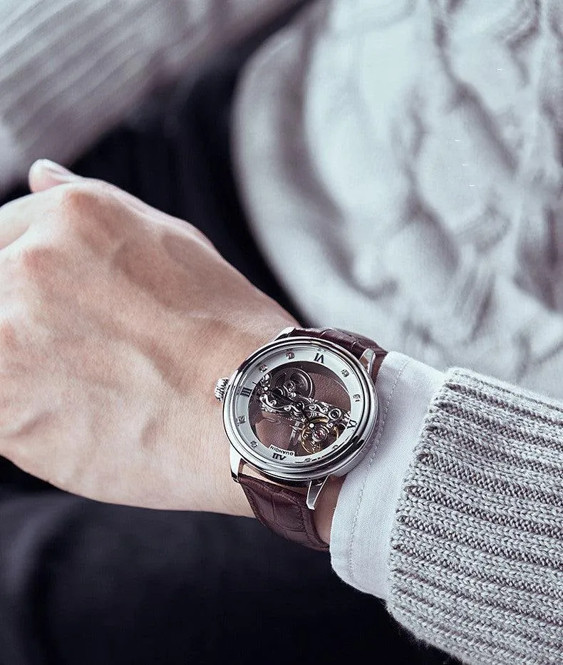 GuanQin Male Automatic Mechanical Watch - Classic Design & Precision