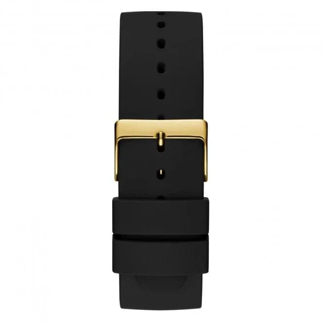 Guess Mens Dress Stainless Steel Black Watch W1264G1