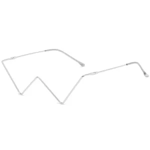 Half Metal Frame Glasses