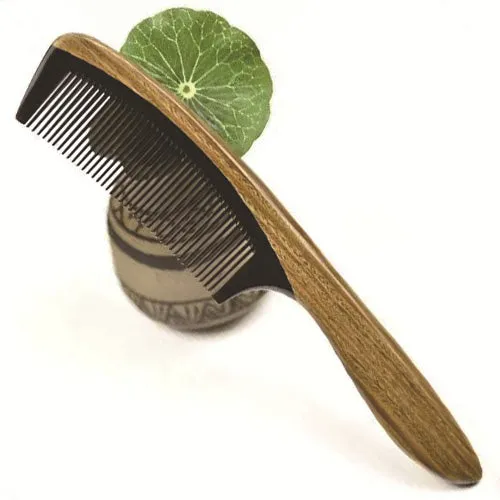 Handmade Fine Tooth Sandalwood Wooden Horn Comb