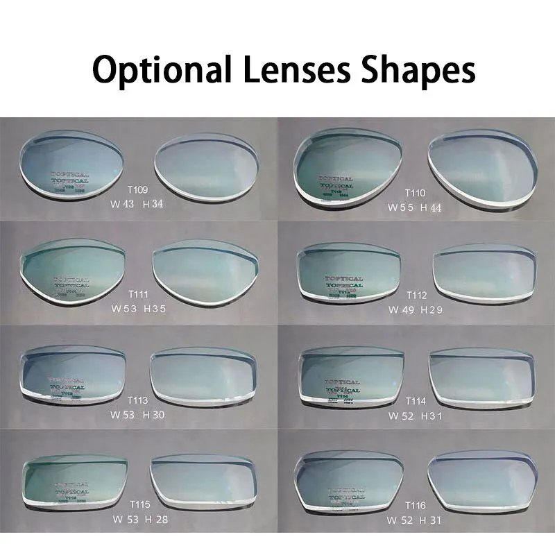 Handoer Unisex Rimless Customized Shaped Lenses 865 Titanium Eyeglasses