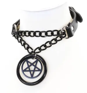 Hanging Ring Penta Choker