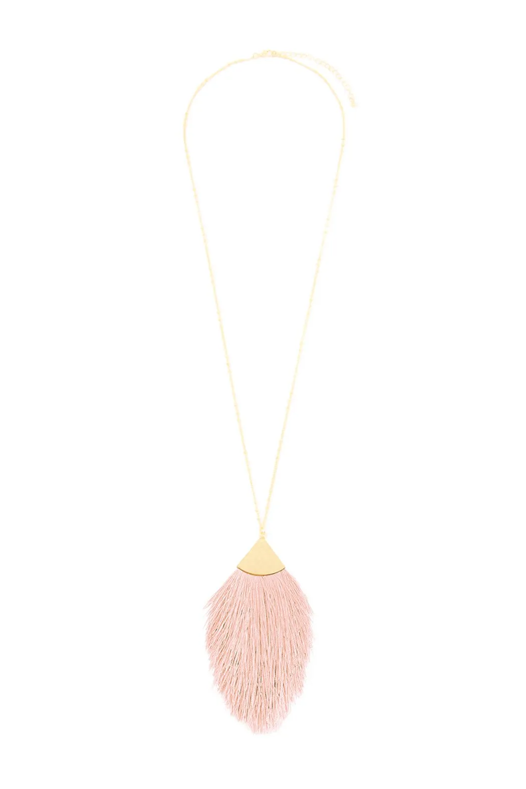 Hdn2231 - Tassel Dainty Necklace