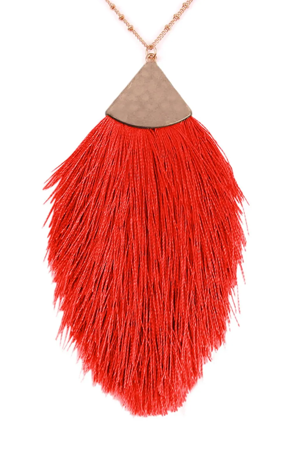 Hdn2231 - Tassel Dainty Necklace