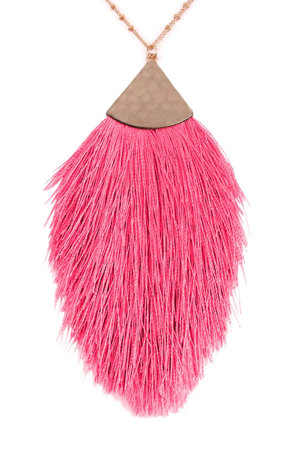 Hdn2231 - Tassel Dainty Necklace