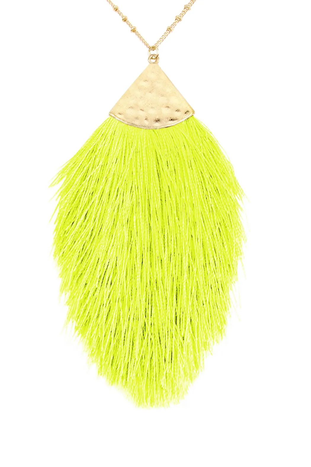 Hdn2231 - Tassel Dainty Necklace