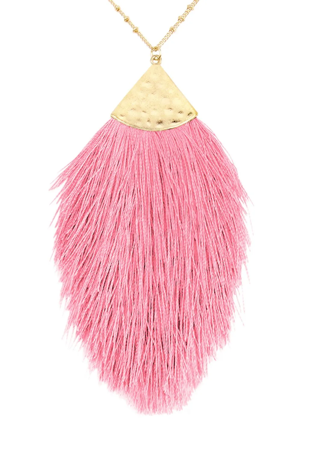 Hdn2231 - Tassel Dainty Necklace