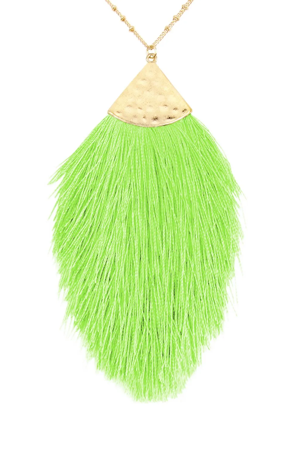 Hdn2231 - Tassel Dainty Necklace
